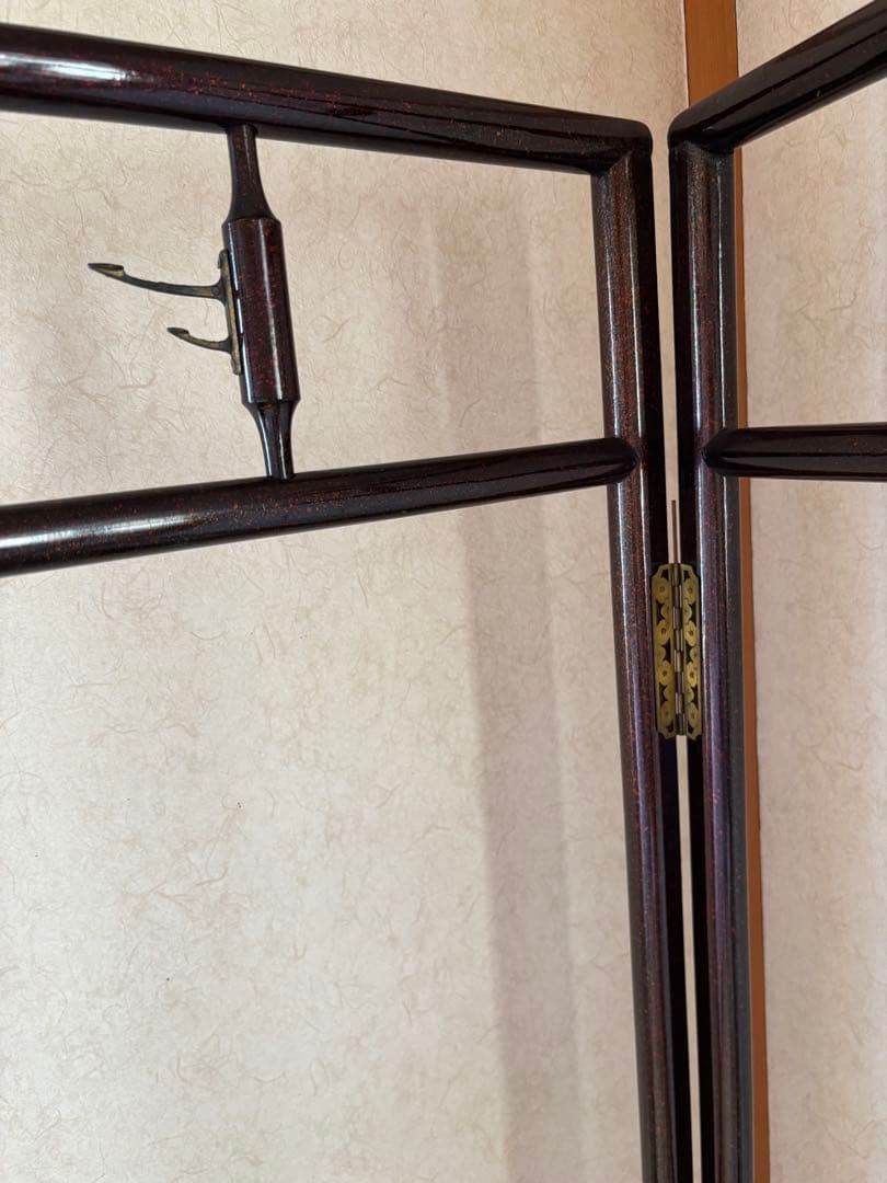 衣桁 着物掛け 衣紋掛け 折り畳み インテリア 昭和レトロ　アンティーク