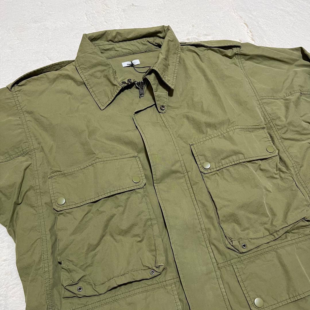 【未使用タグ付】CANAL JEAN arc スタンドミリタリーオーバーコート
