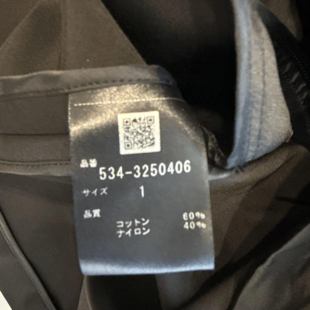 美品　LE PHIL ブラックジップアップドレス風ジャケット　celford