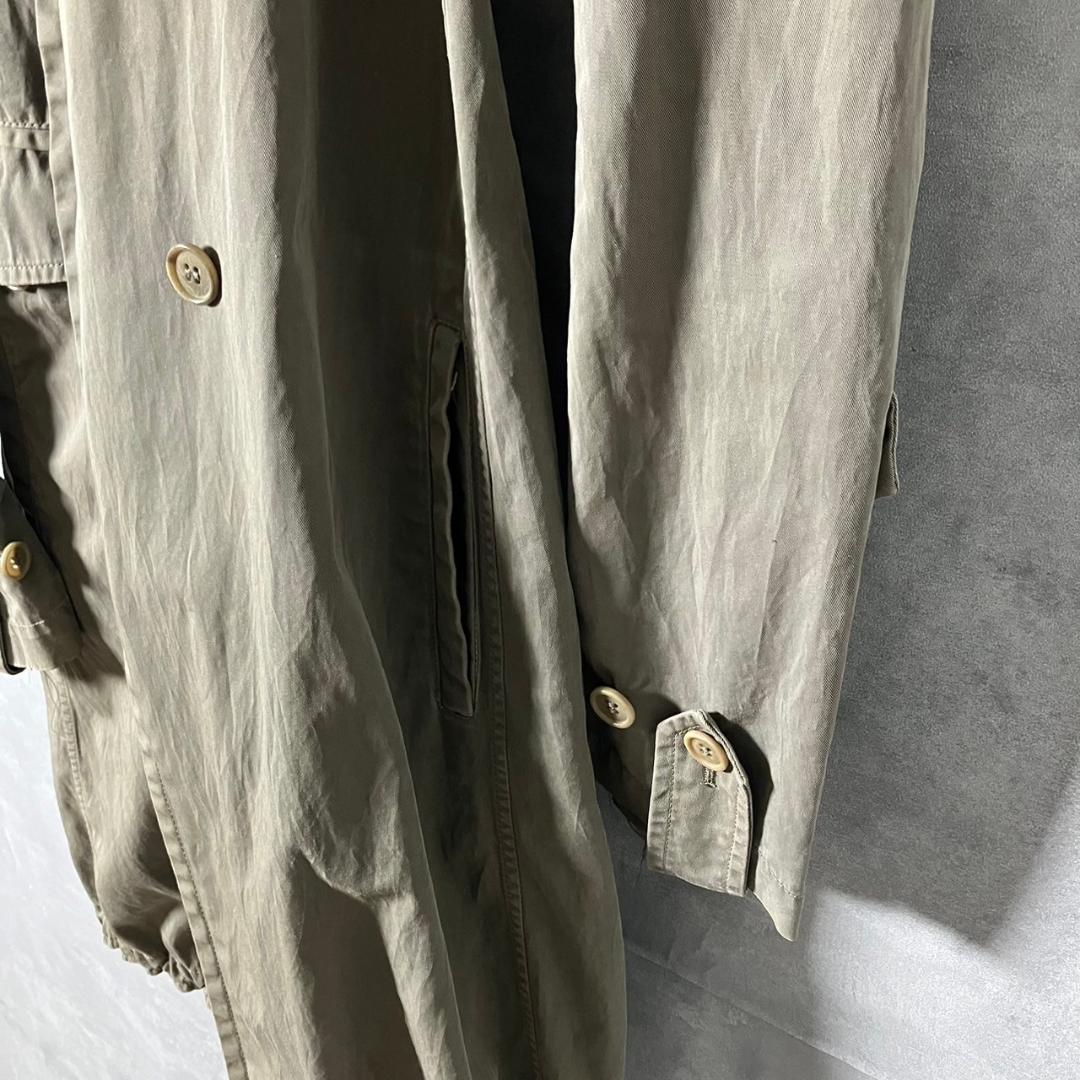 Neil Barrett ロング カーキ トレンチコート イタリア製 N474