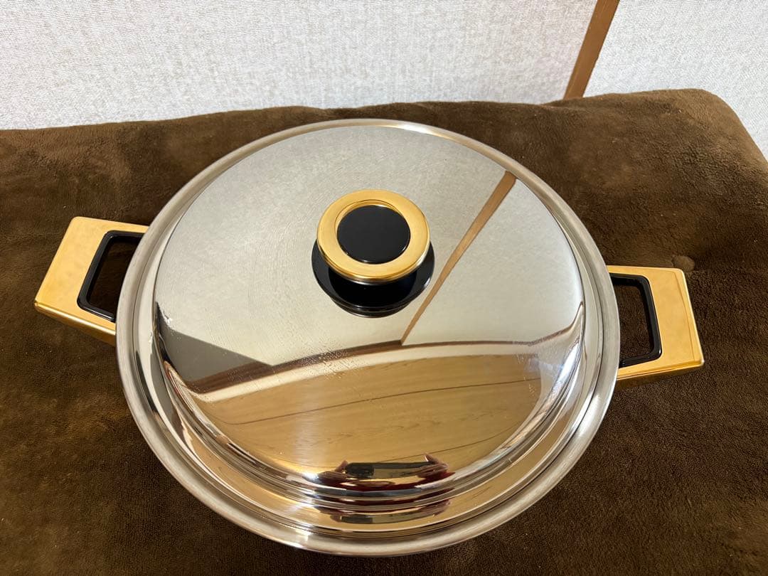 【未使用品・ワケあり】タッパーウェア　レインボークッカー　26cm 浅鍋
