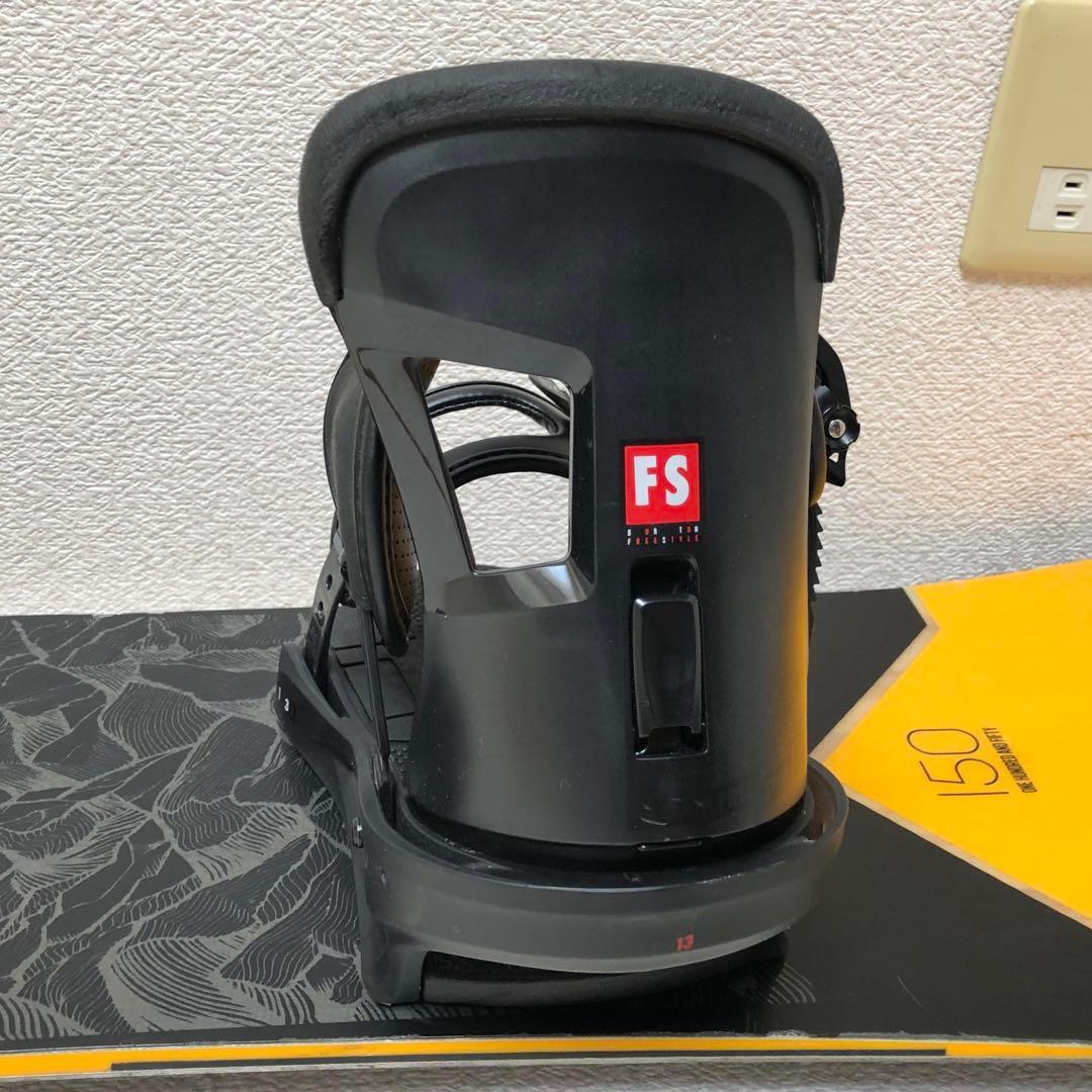 ⑦スノボ2点セット SALOMON SIGHT 150 × バートン Mサイズ