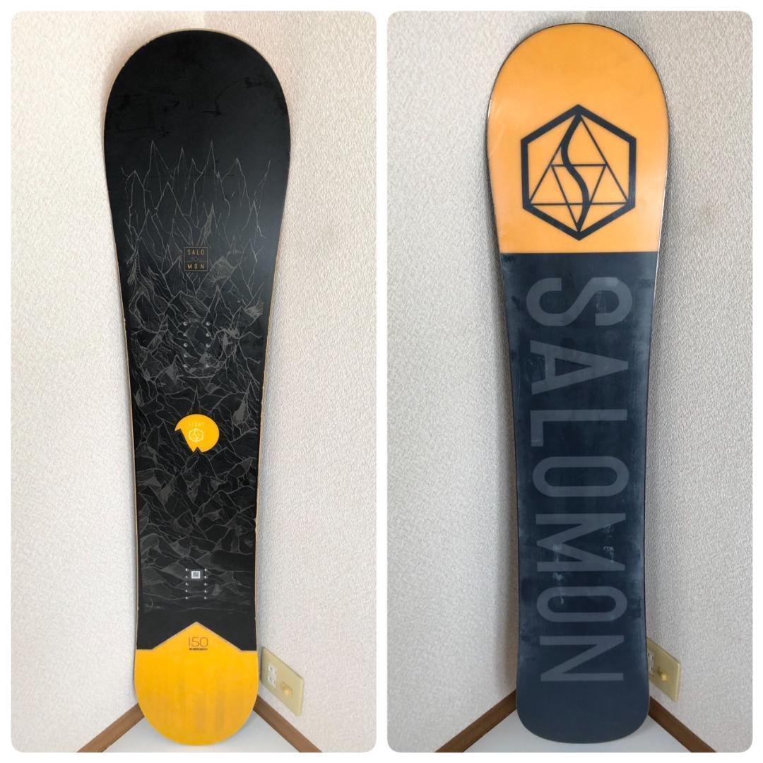 ⑦スノボ2点セット SALOMON SIGHT 150 × バートン Mサイズ