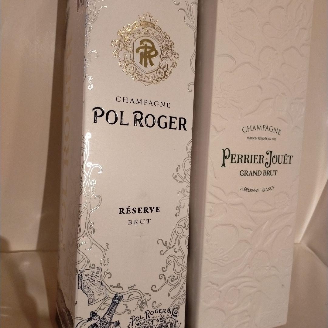 Pol Roger & Perrier Jouët シャンパンセット