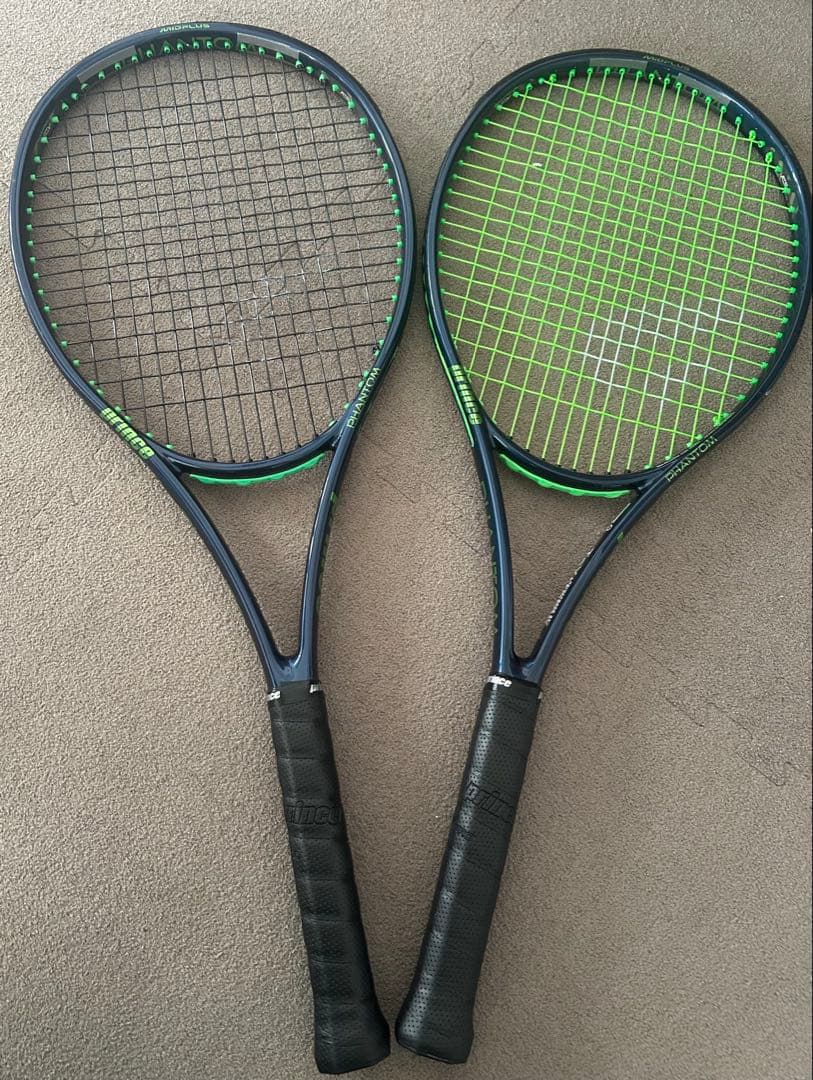 テニスラケット プリンス ファントム100 2本セット