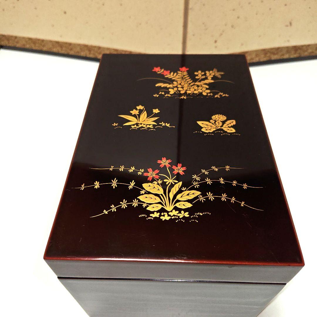 新春セール！　茶道具　野の花蒔絵茶箱