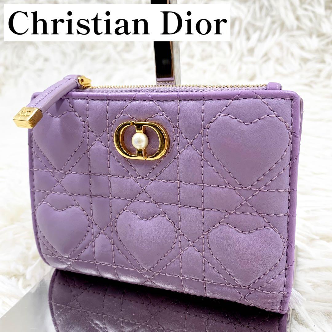 紅*丸様 【✨極美品✨】ディオール Jolie Dahlia ウォレット ラベン