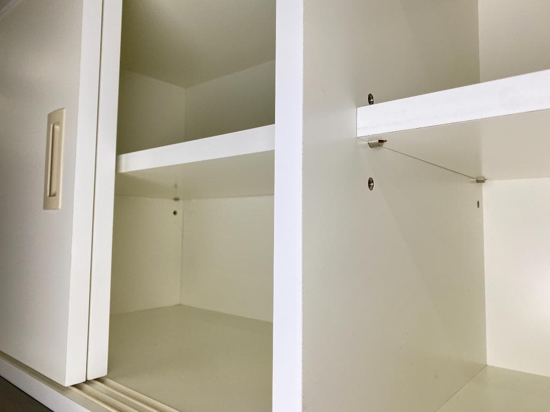 ホワイト　キャビネット　119×39×高さ50