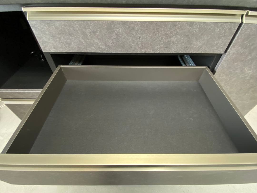 ニトリ キッチンボード ラピス2 BK クローチェ