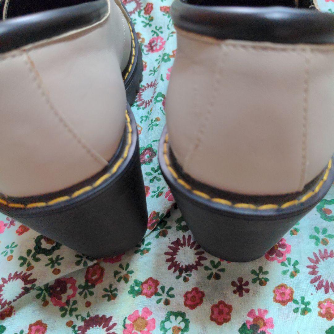 Dr.Martens・エアウェア・ヒールパンプス・グレージュ・UK8・25cm