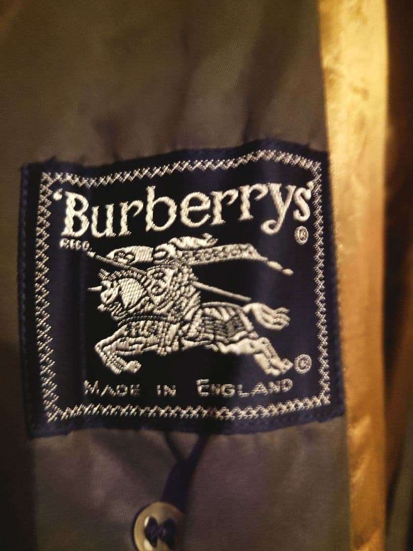 Burberry ビンテージ トレンチコート ライナー 付き 80s 古着