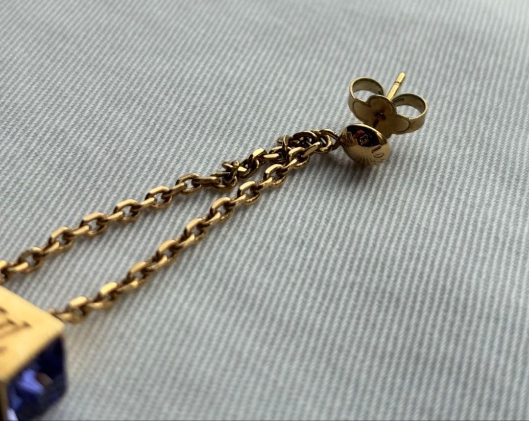 美品☆ Louis Vuitton ブークルドレイユパンダンギャンブルピアス