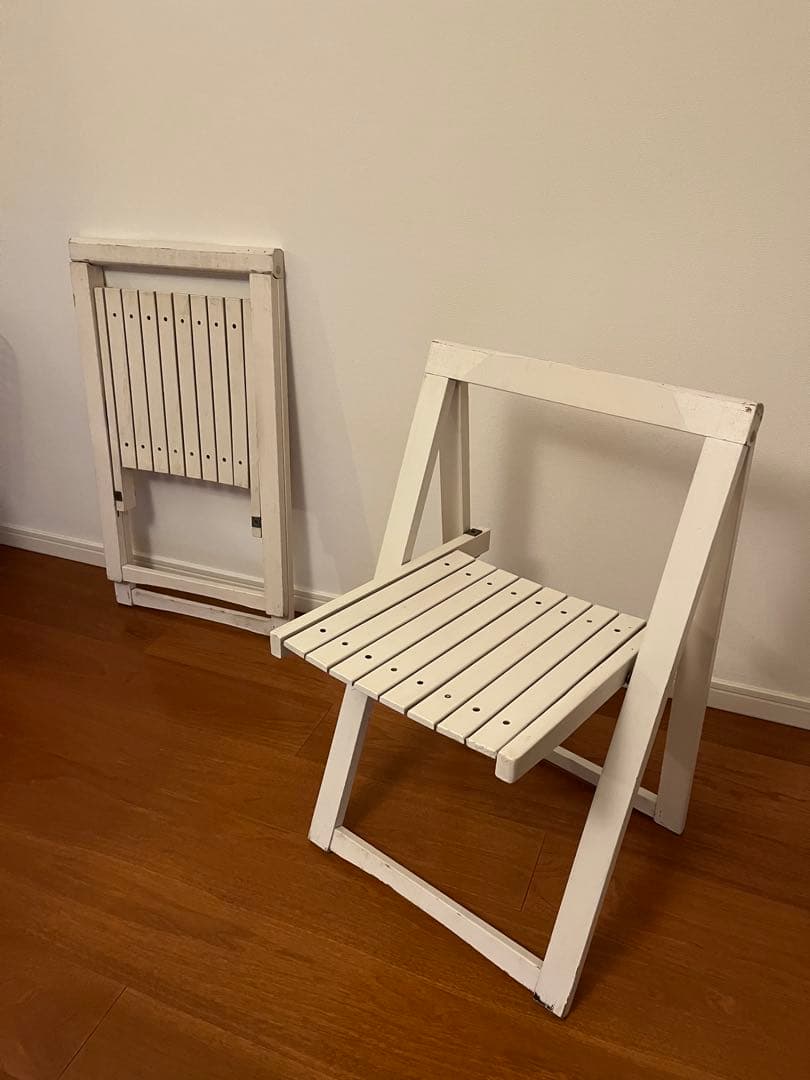 vintage フォールディングチェア　2脚セット