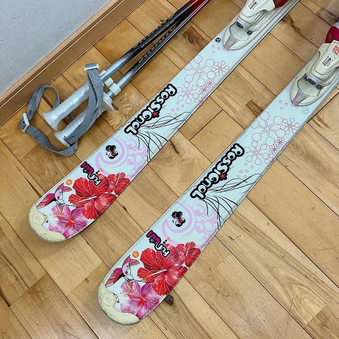 ROSSIGNOL ロシニョール キッズ スキー　ビンディング　ストック　ブーツ