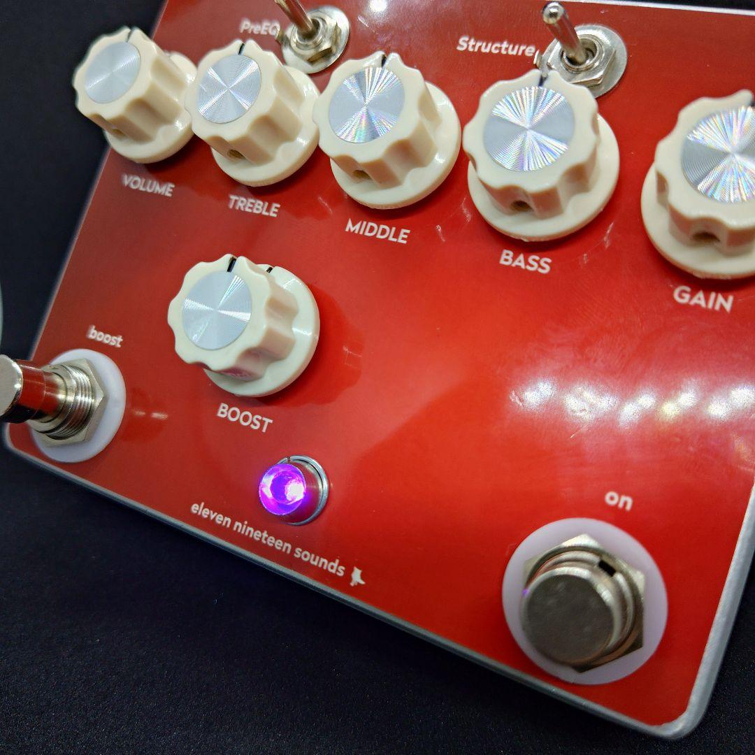 【ハンドメイドエフェクター】BOGNER EcstasyRed風ディストーション