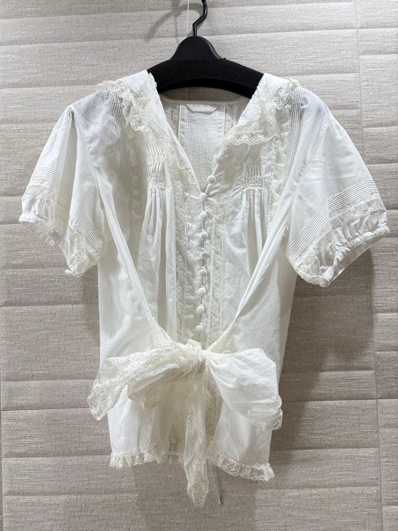 Pink House レース　シャツ　ピンクハウス　セーラー