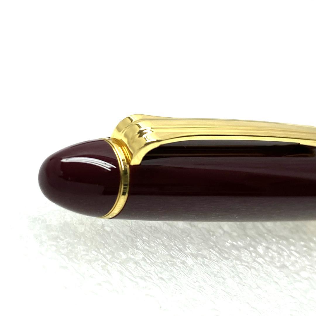 美品 14K セーラー万年筆 1911 NAG 長刀研ぎ ワインレッド