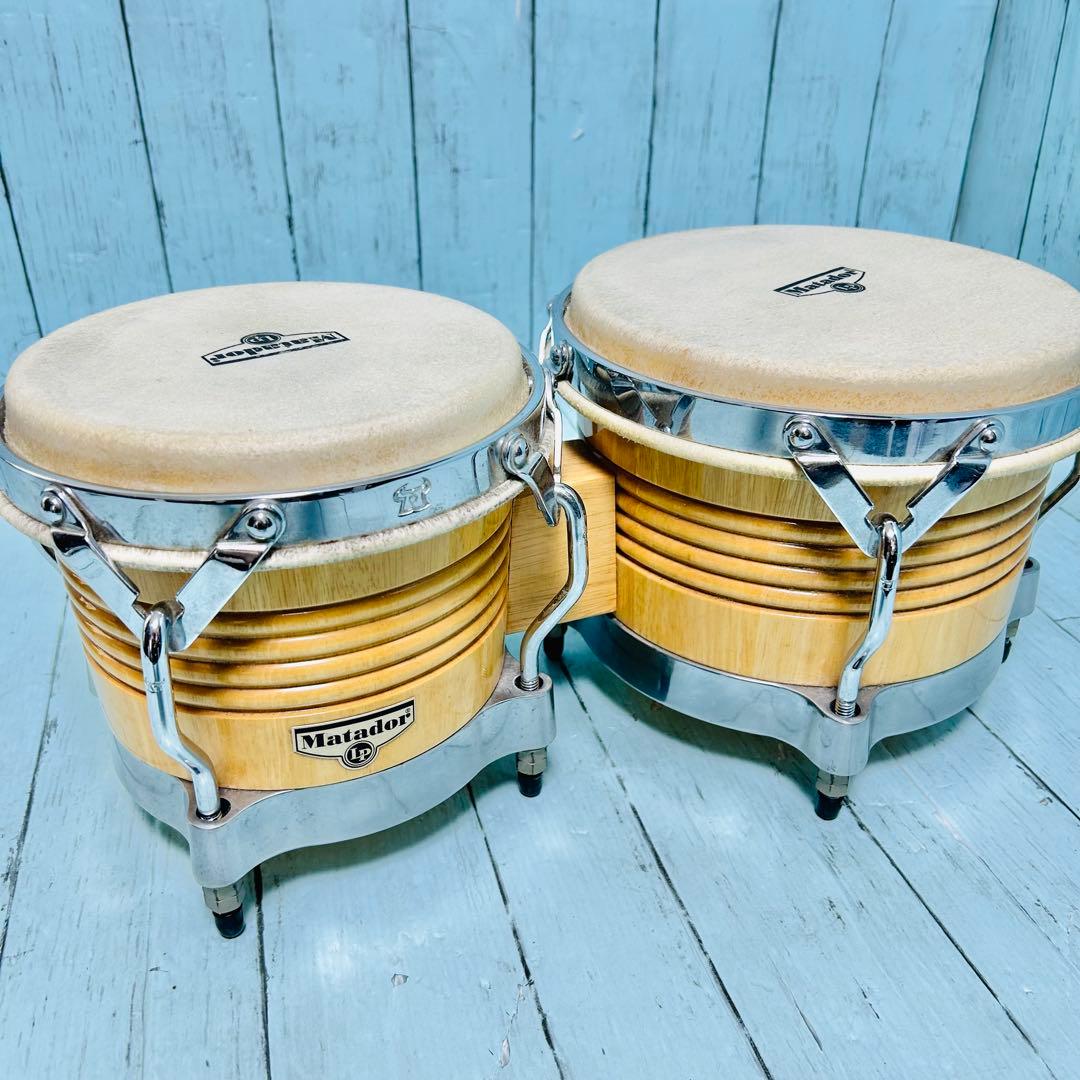 LP ウッドボンゴ　matador マタドール　打楽器　パーカッション民族楽器