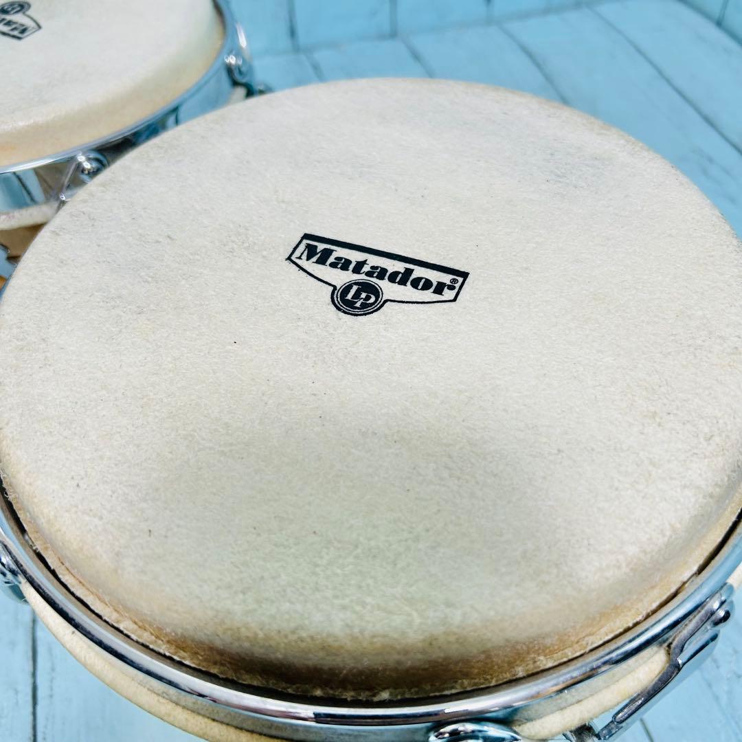 LP ウッドボンゴ　matador マタドール　打楽器　パーカッション民族楽器