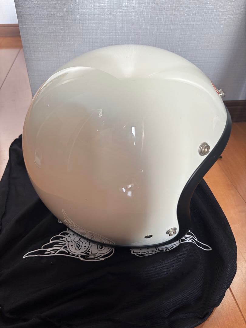 TT&CO. ジェットヘルメット アイボリー