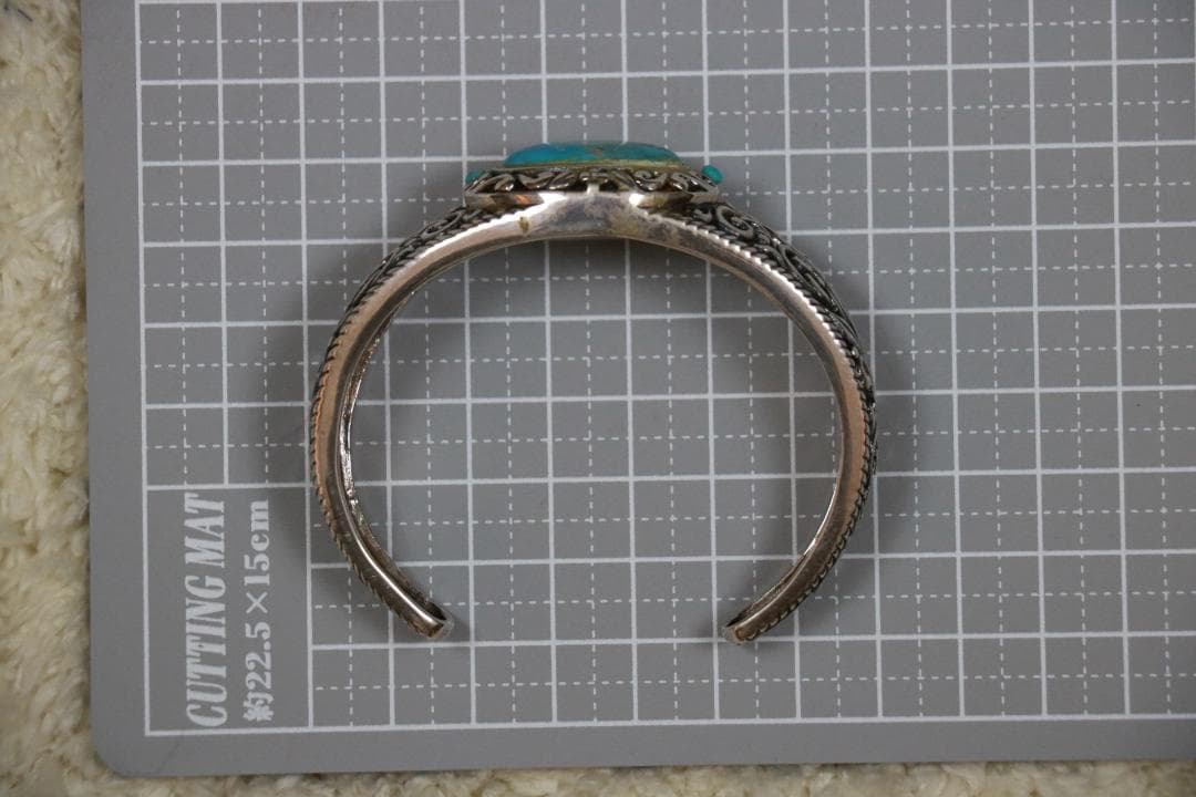 アクセサリー Vintage Navajo Turquoise Silver Bracelet