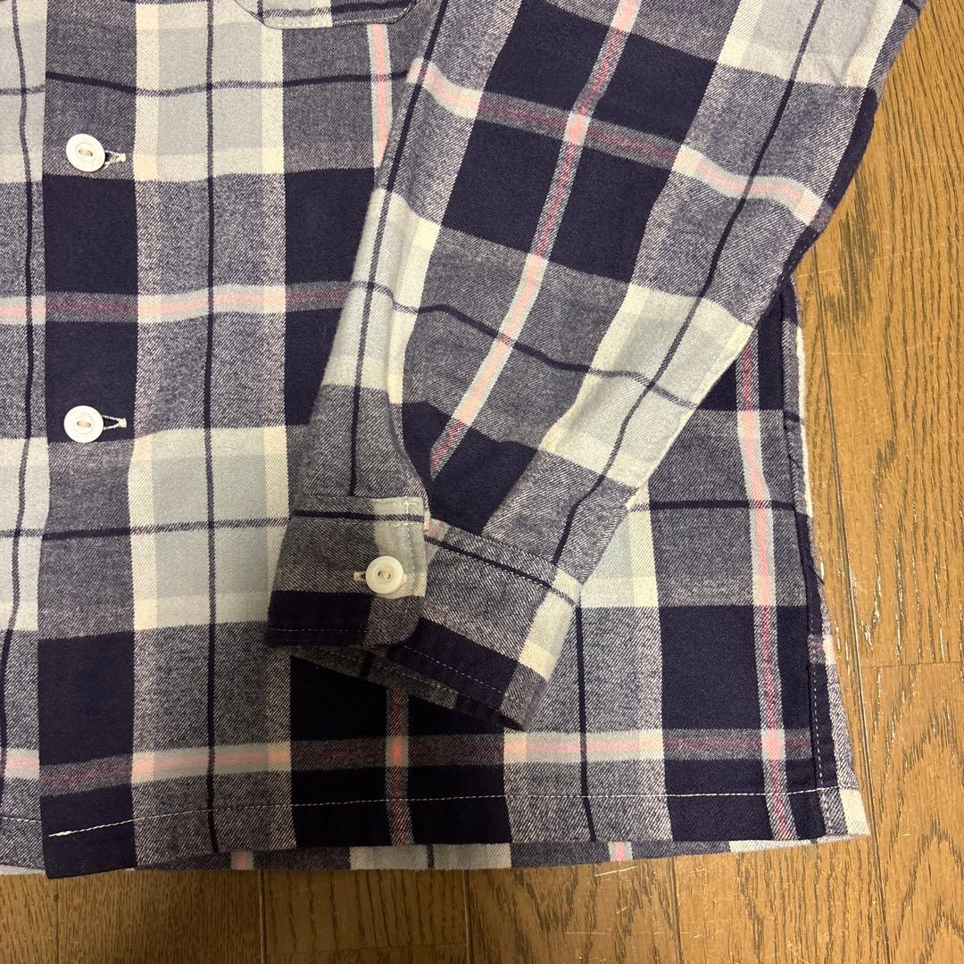 POST O'ALLS ポストオーバーオールズ ネルシャツ サイズS 美品