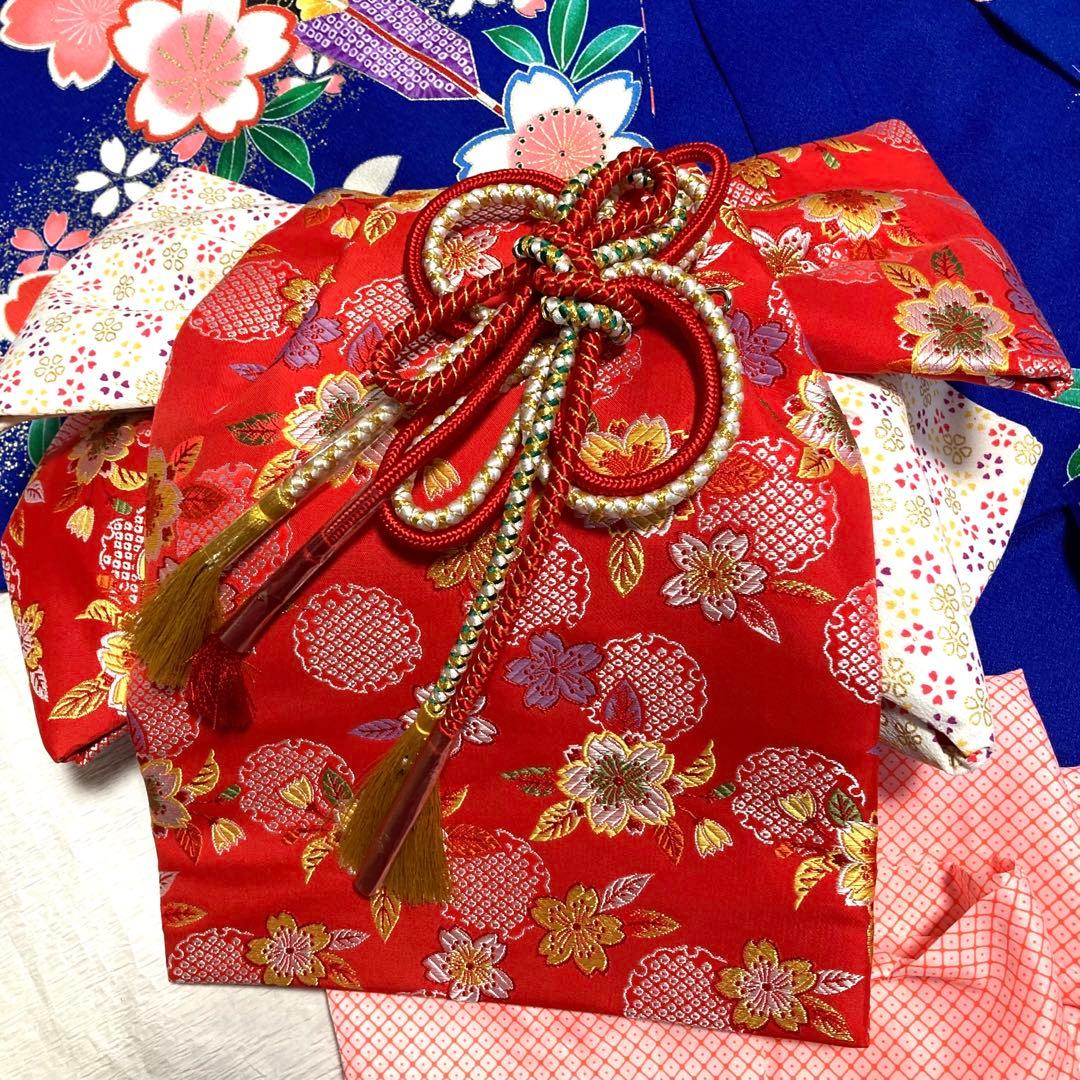 新品　七五三　7歳　お着物