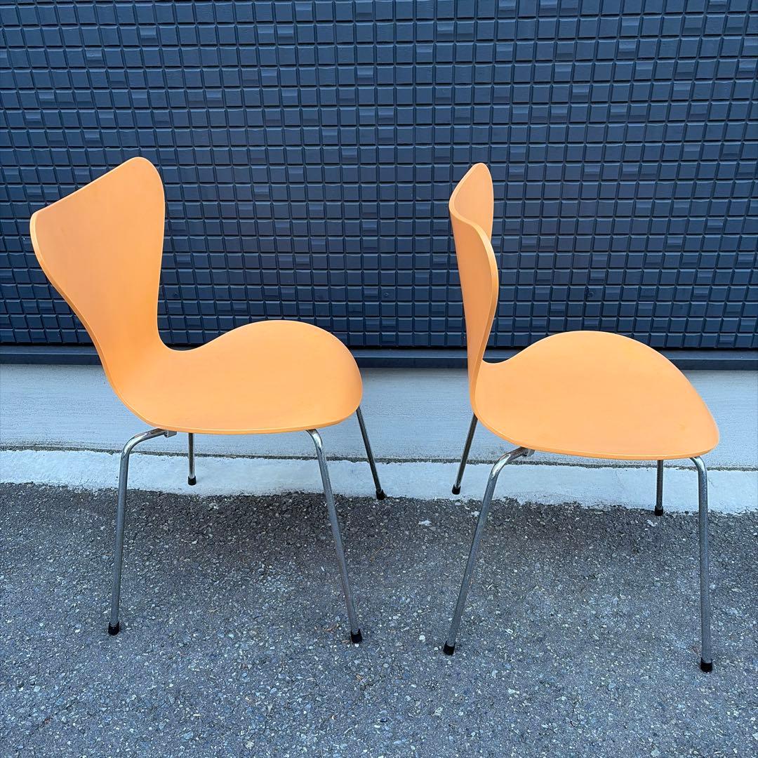 正規品 フリッツハンセン セブンチェア 椅子 95年製 ヴィンテージ 2脚
