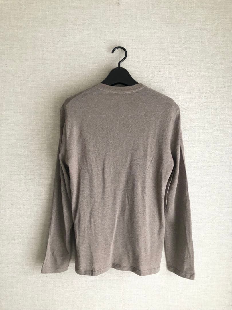 ・様　 JIL SANDER ウールニット　カットソー　ブラウン　メンズ