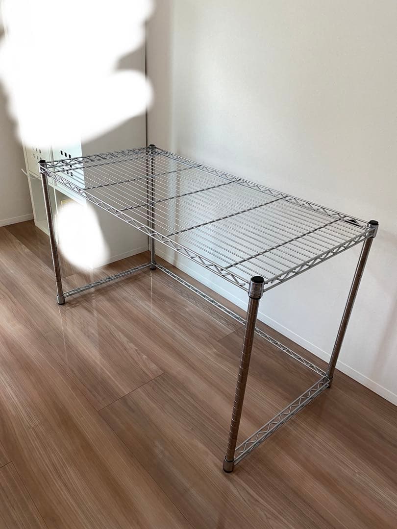 ツインズママさん専用　メタルラック　デスク　パソコンデスク　幅120