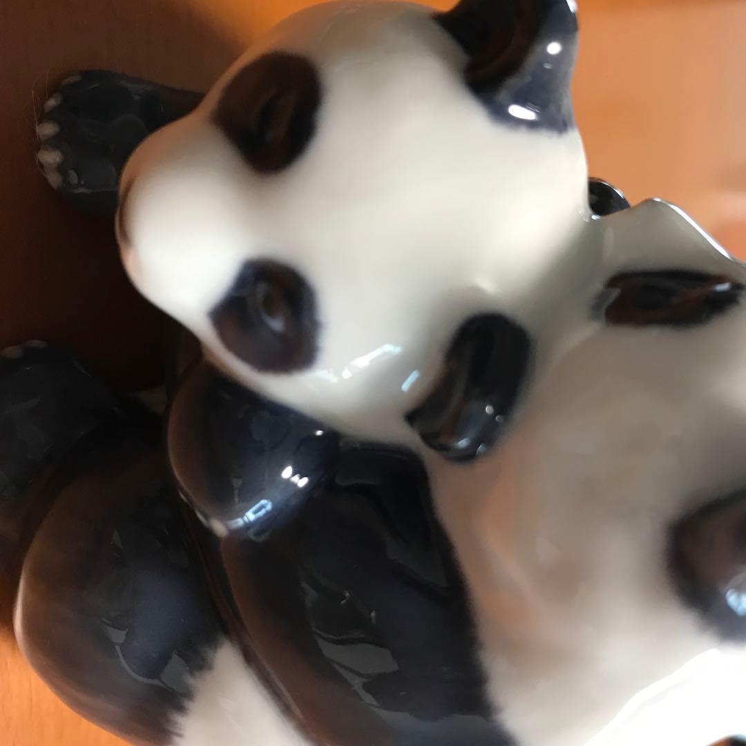 ロイヤルコペンハーゲン　パンダ兄弟(姉妹)