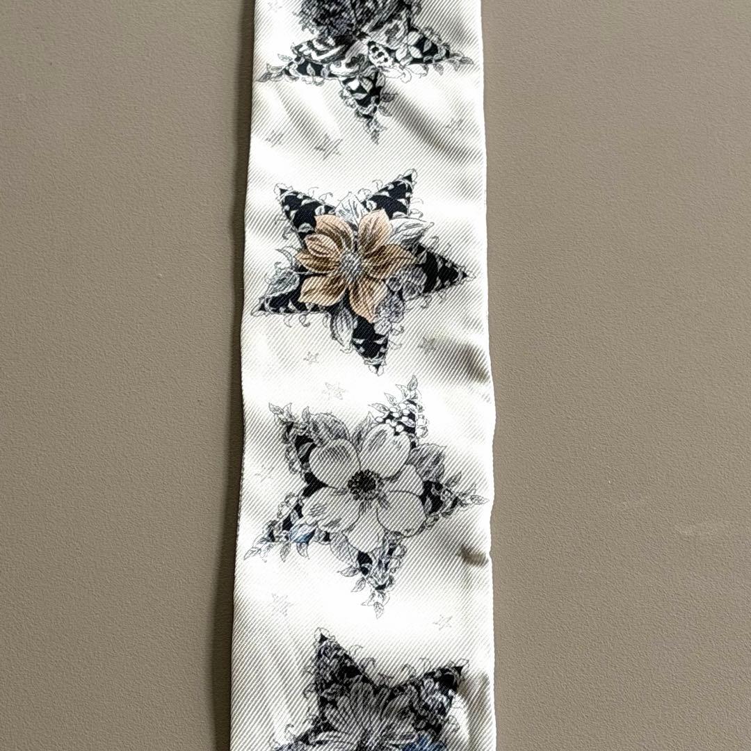 【✨極美品✨】DIOR ディオール ミッツァスカーフ ホワイト