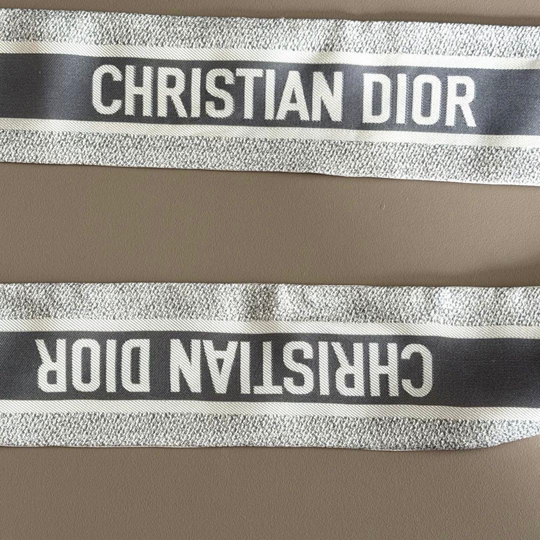 【✨極美品✨】DIOR ディオール ミッツァスカーフ ホワイト