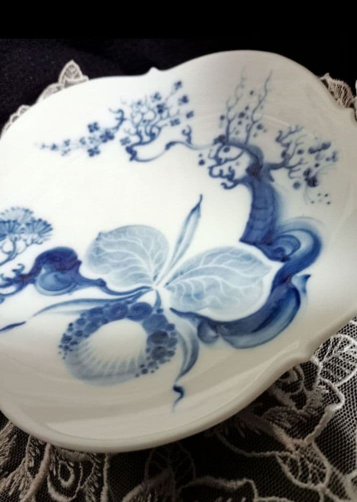 meissen　マイセンブルーオーキッド　プレート皿