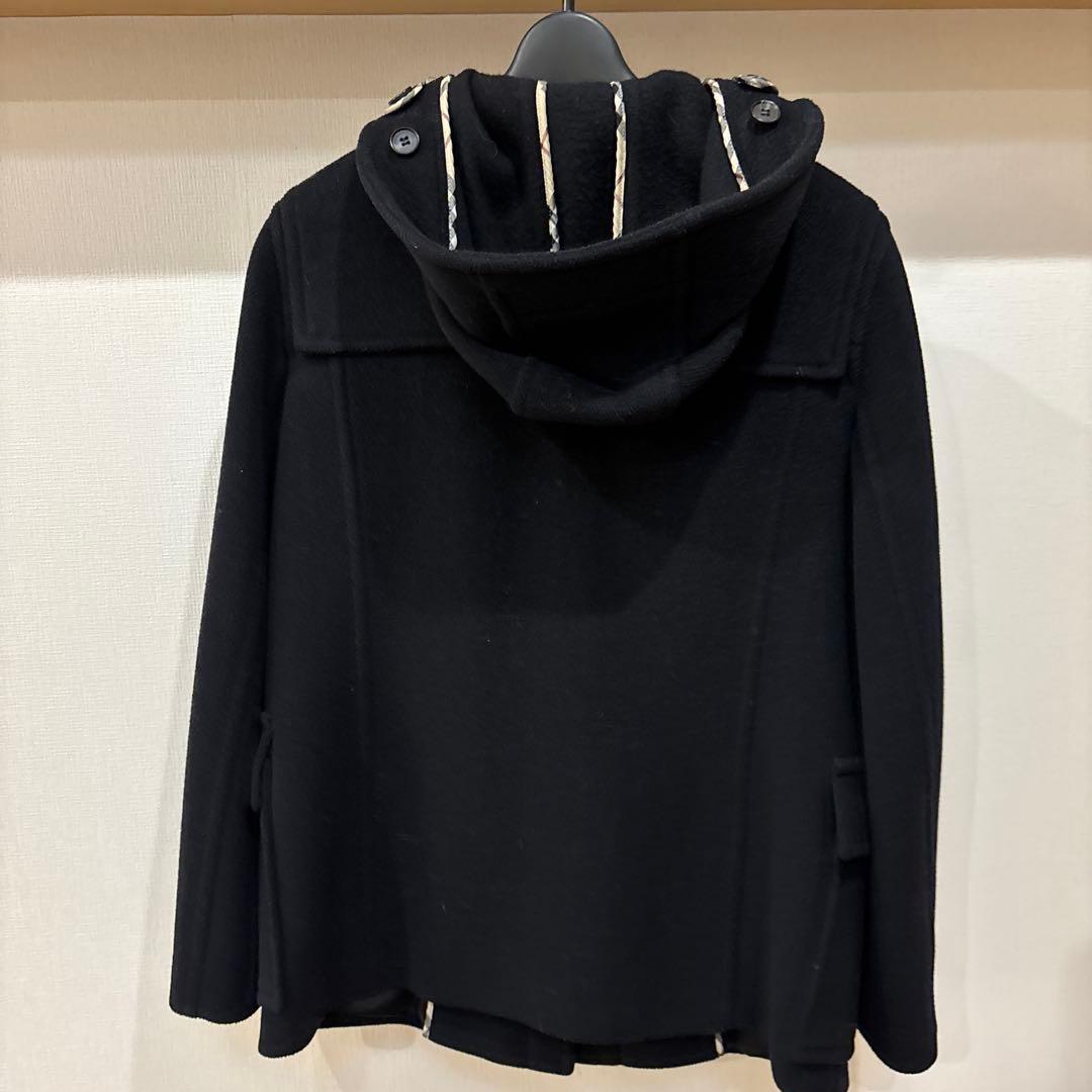Burberry London 黒　ダッフルコート 40