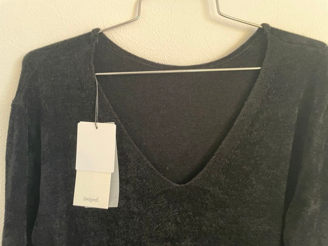 imperf Classic Knit Dress 38 クラシックニットドレス