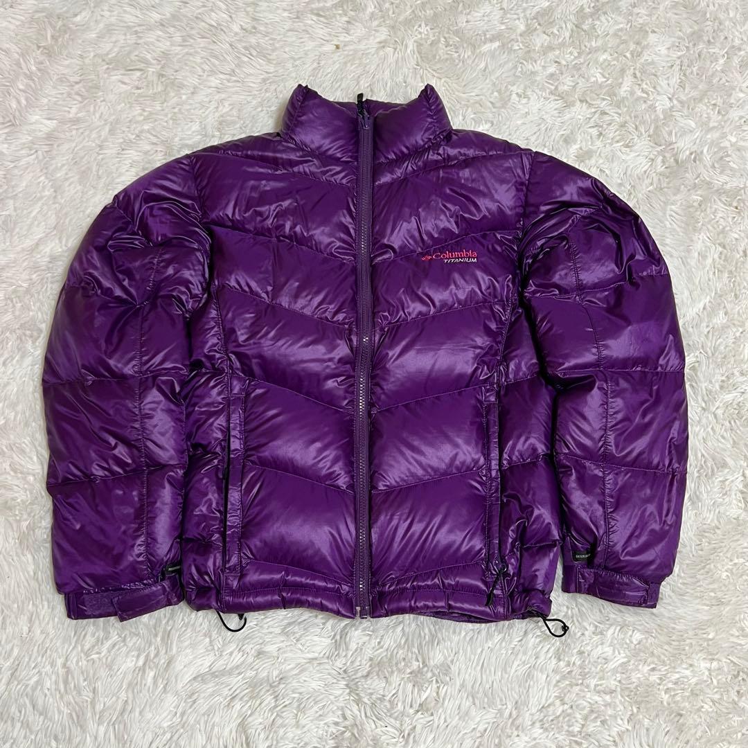 【希少】 Columbia Titanium ドローコード付き M 軽量 レア