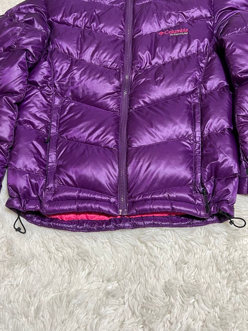 【希少】 Columbia Titanium ドローコード付き M 軽量 レア