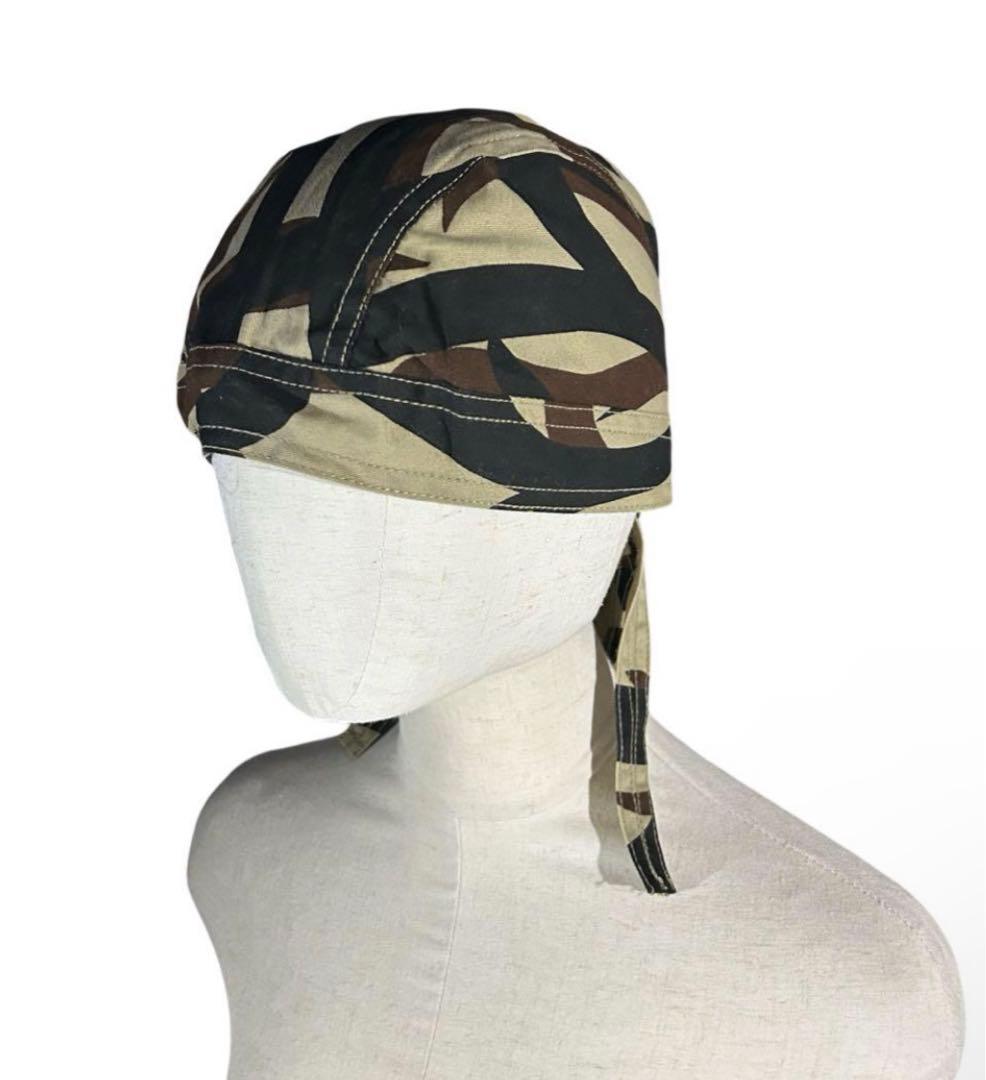 00s トライバルカモ ドゥーラグ バラクラバ archive Y2K 迷彩