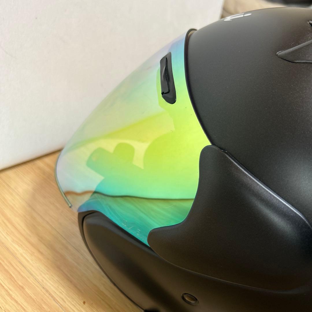 Arai ジェットヘルメット マットブラック ミラーシールド