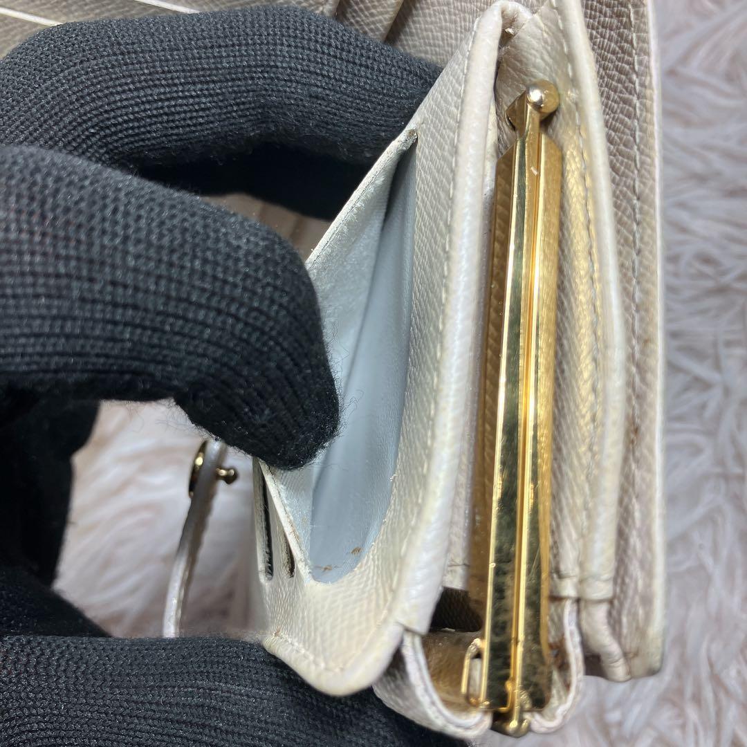 美品 ルイヴィトン ダミエ アズール ポルトフォイユ ヴィエノワ 新型 折り財布