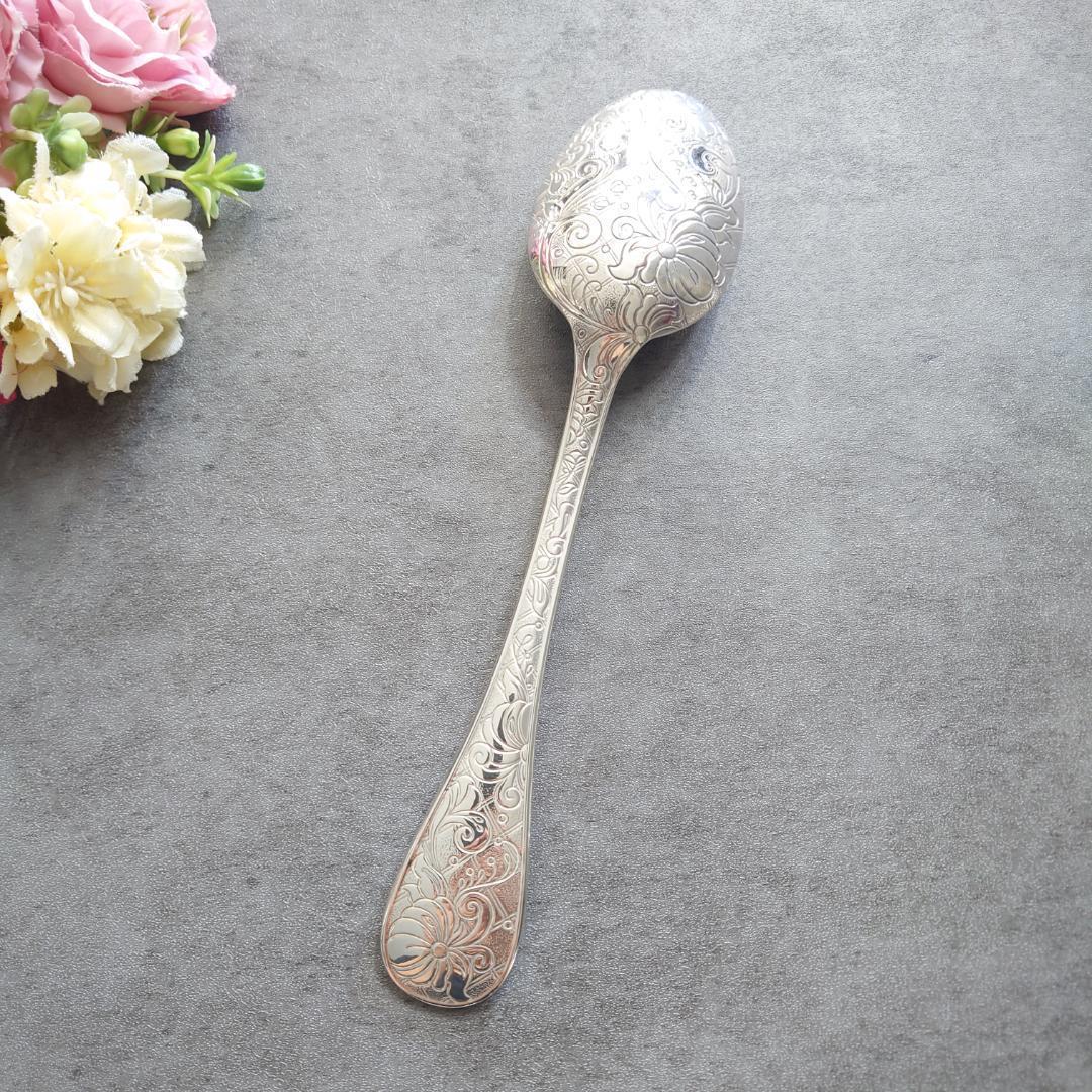 希少 美品 クリストフル ジャルダンエデン テーブルスプーン 1点