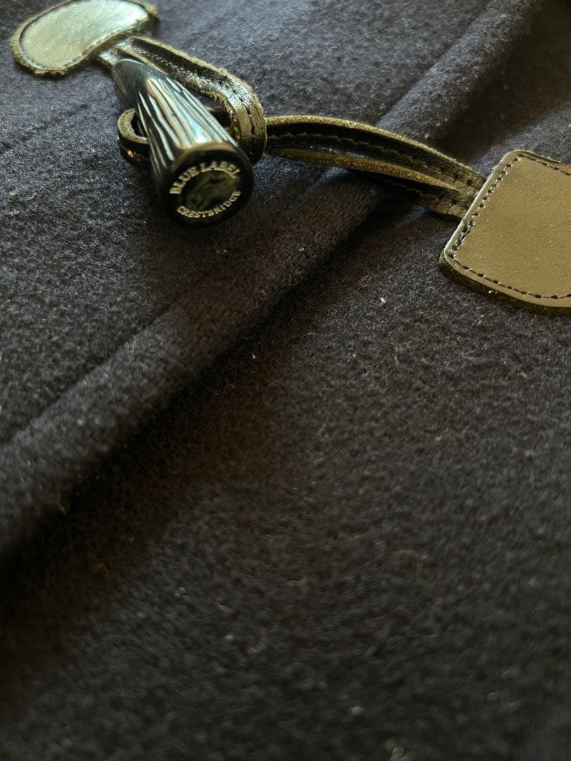 BLUE LABEL CRESTBRIDGE ネイビー ダッフルコート 36