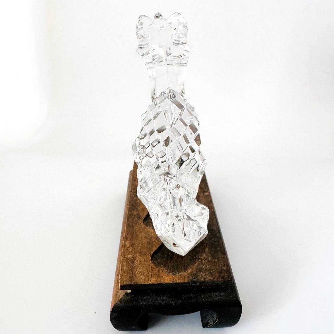 【バカラ】動物 辰 龍 ドラゴン 置物 インテリア★美品★運気up