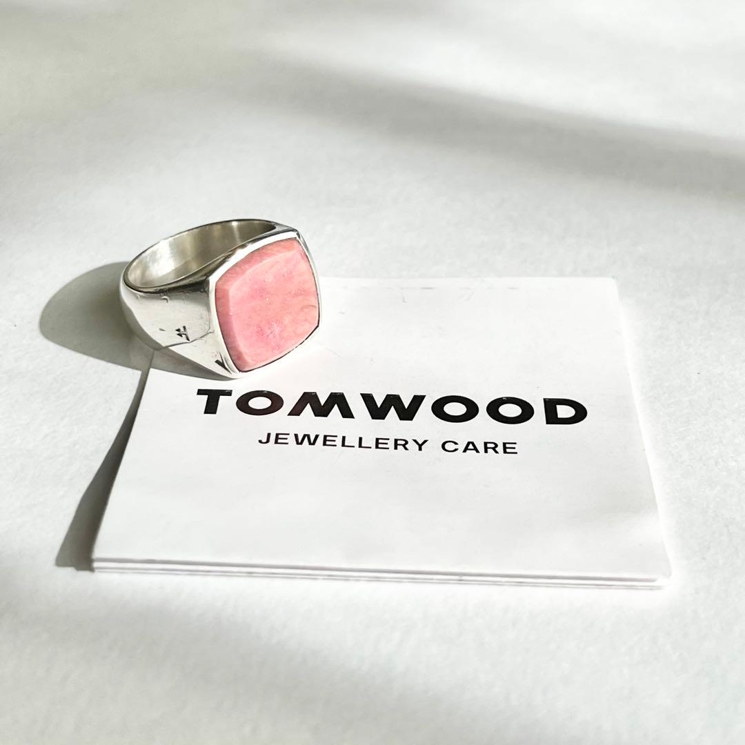【最終価格】tom wood cushion onxy ring g50 10号