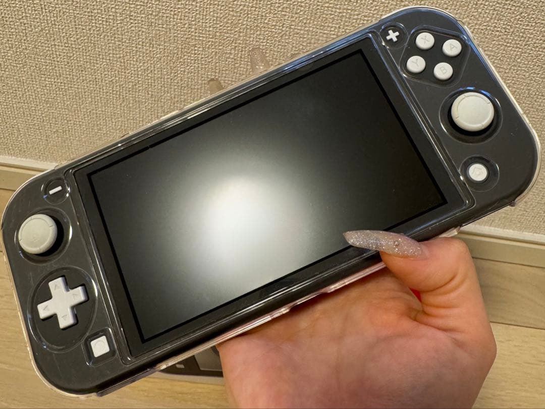 Nintendo Switch Lite グレー 本体　カバー付き
