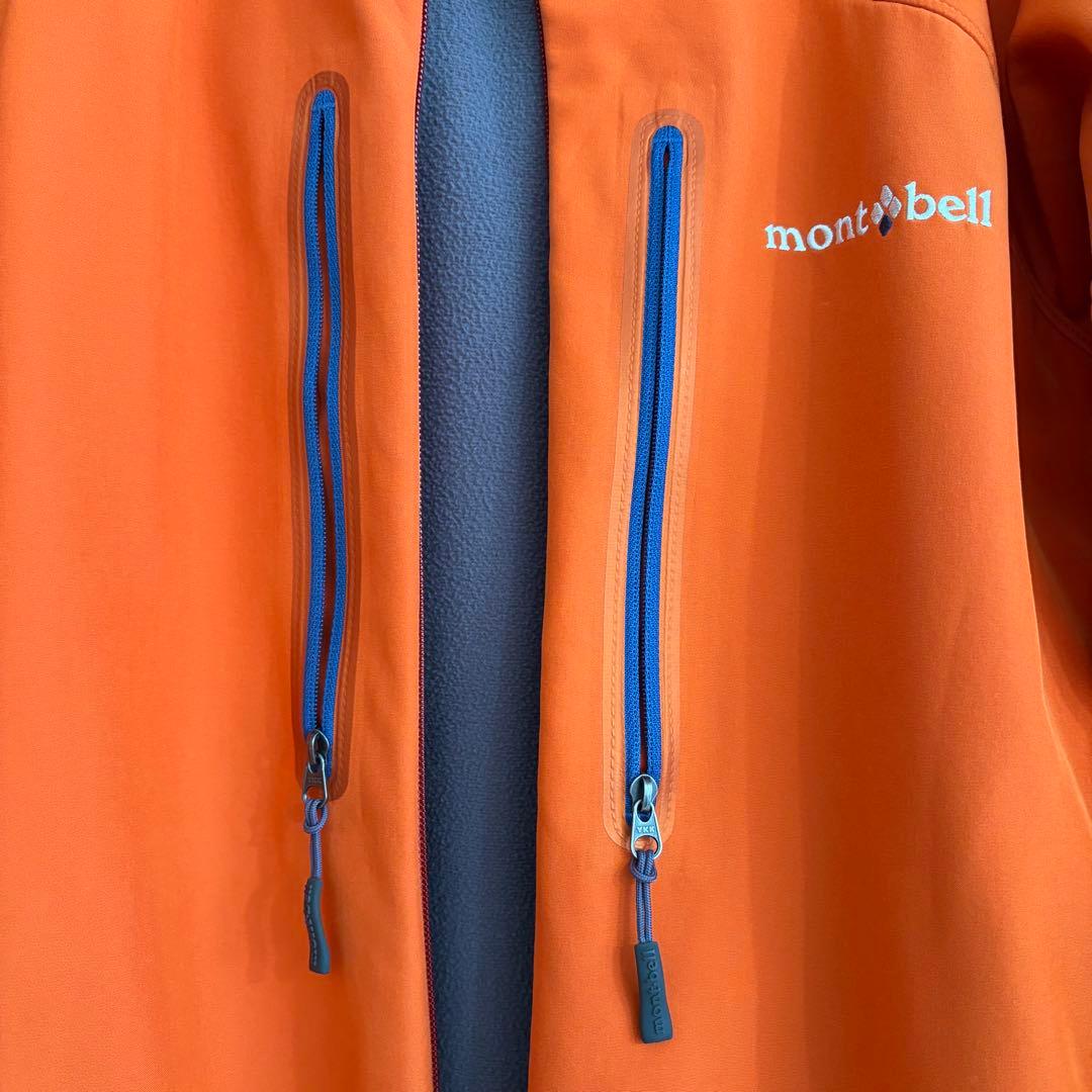 mont-bell パウダージェットパーカー オレンジ M