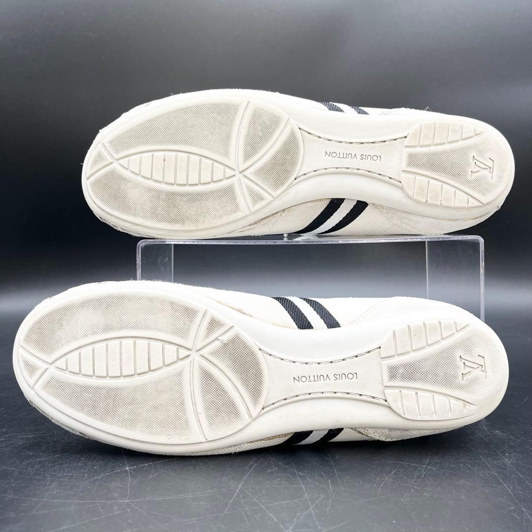 美品✨ ヴィトン ジャーマントレイナー スエード レザー メンズ スニーカー