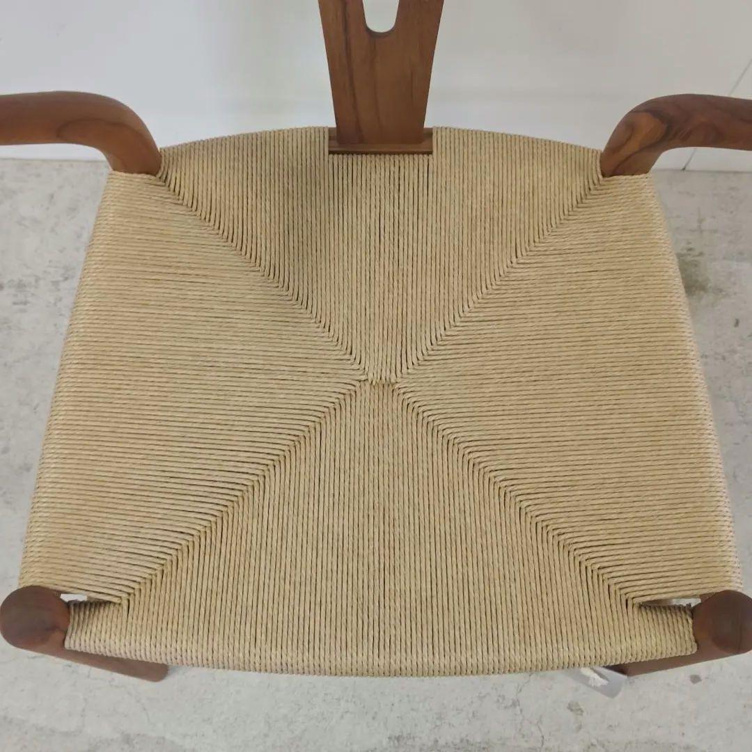 CH24 / Yチェア チーク材・オイル仕上げ SH45cm