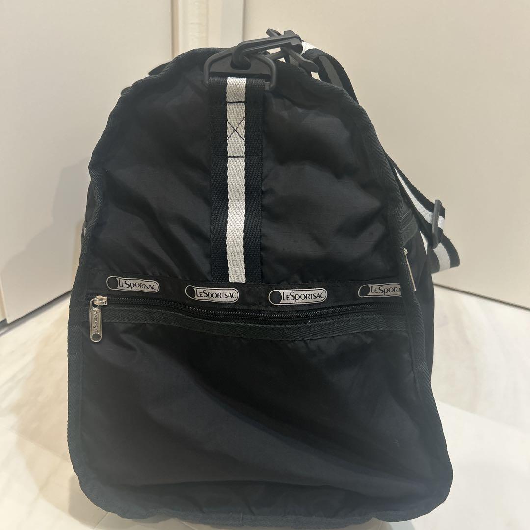 LeSportsac レスポートサック ボストンバッグ 黒 2way